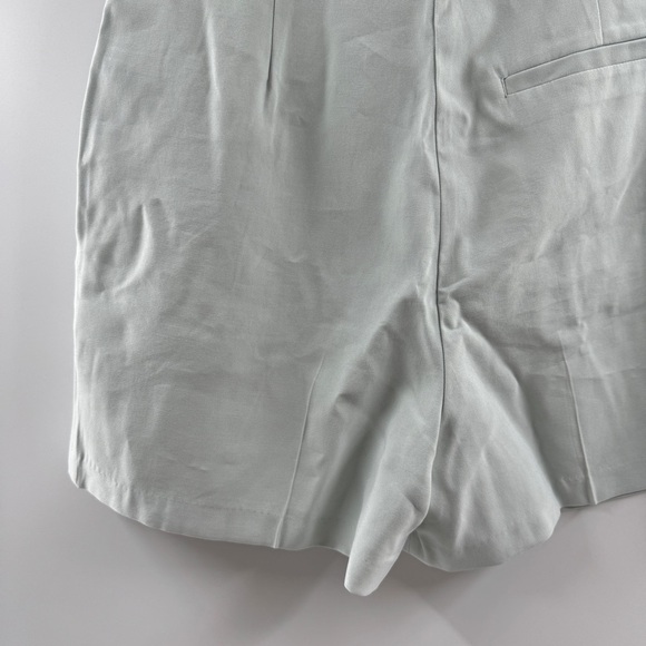 Calvin Klein Soft Twill Relaxed Trousers in Light Mint/Seafoam Green – Size 29 - Picture 8 of 8